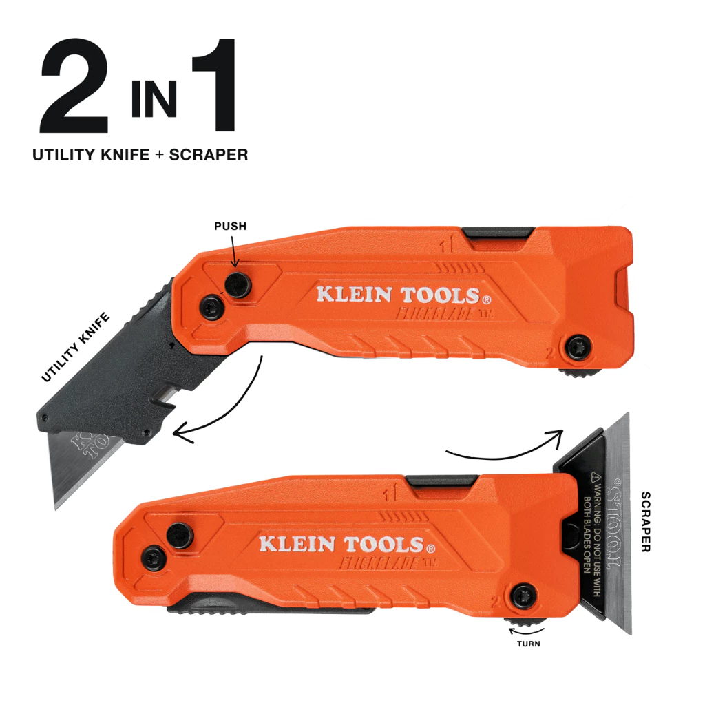 Kìm Cắt Cáp 2 Trong 1 Klein Tools 44306 - Đa Năng, Chắc Chắn, Thao Tác Một Tay