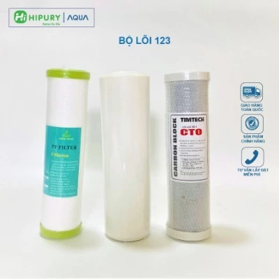 Lõi Lọc Thô 123 Đầu Nguồn Chất Lượng Cao - Bảo Vệ Toàn Bộ Hệ Thống Lọc Nước