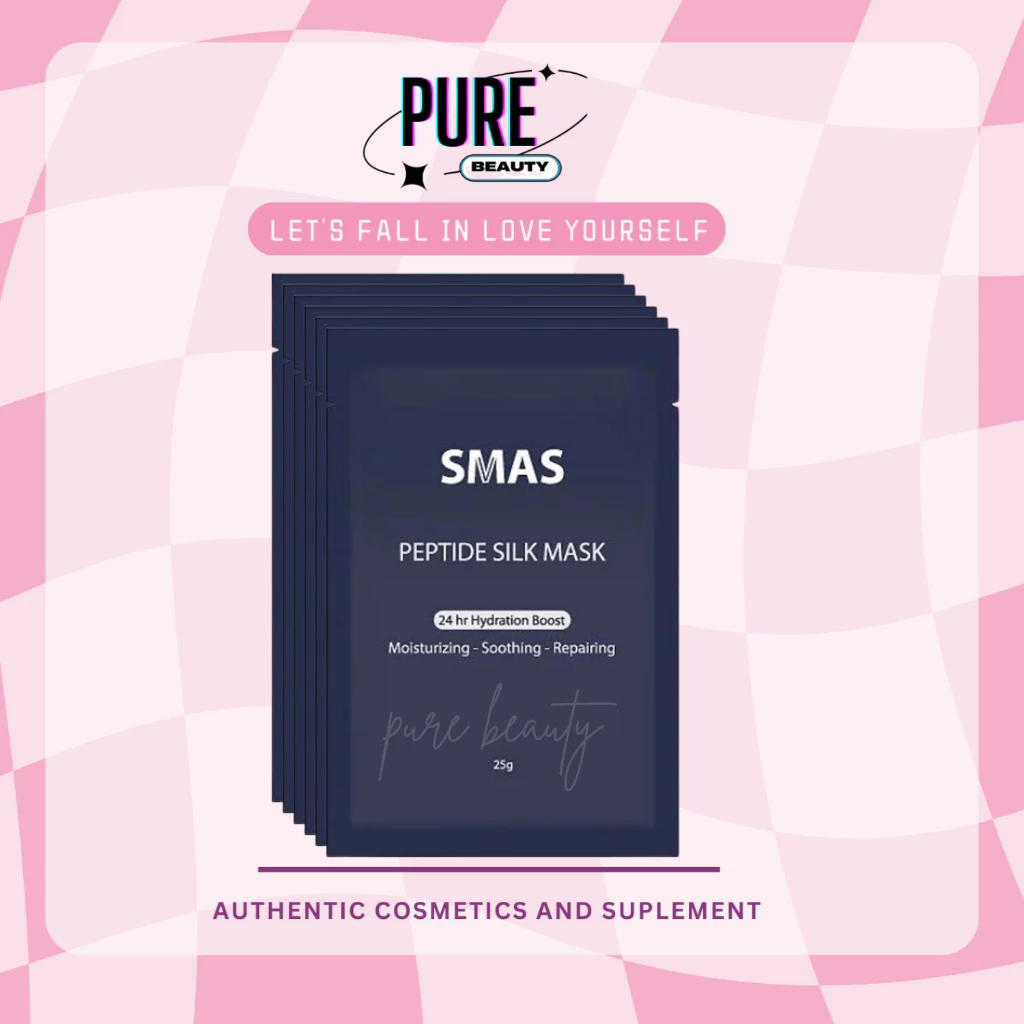 Mặt Nạ SMAS Peptide Silk Phục Hồi Da Tổn Thương, Cấp Ẩm Sâu - 10 Miếng