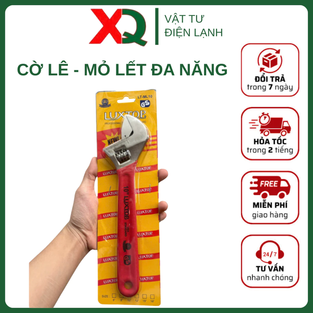 Mỏ Lết Đa Năng 8-12 Inch Thép Cao Cấp - Dụng Cụ Sửa Chữa Chuyên Nghiệp & Gia Đình