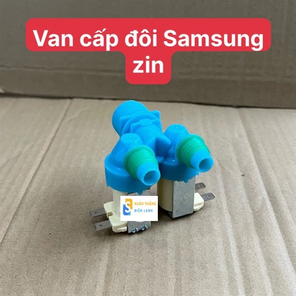 Van Cấp Nước Đôi 220V Chính Hãng Thay Thế Cho Máy Giặt Samsung, Sharp