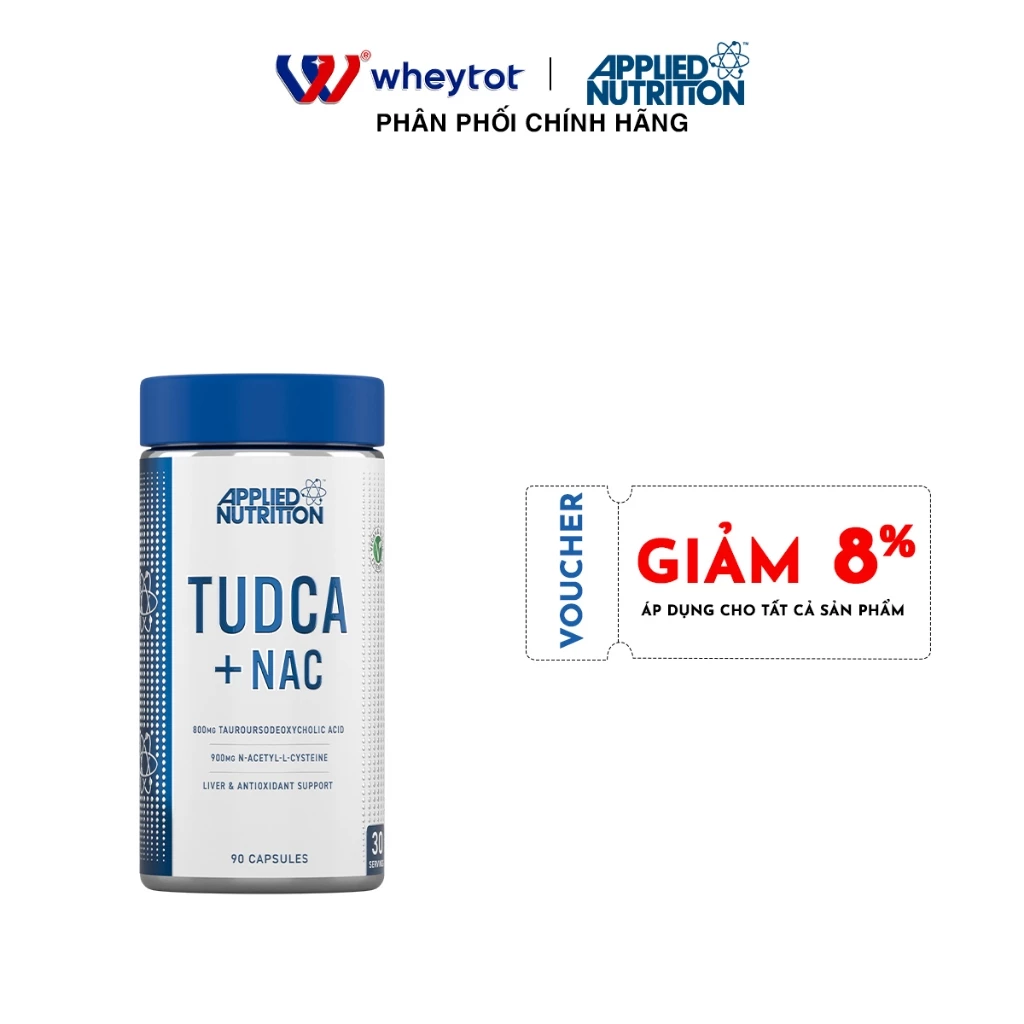 Viên Bảo Vệ Gan Tudca & Nac 90 Viên - Hỗ Trợ Giải Độc, Tăng Cường Chức Năng Gan