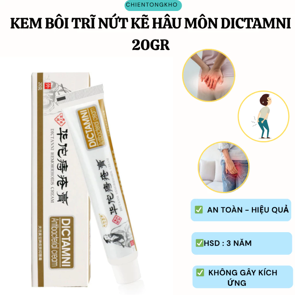 Kem Bôi Trĩ Thảo Dược - Giảm Ngay Sưng Rát, Ngứa Hậu Môn, Hỗ Trợ Trĩ Nội Ngoại