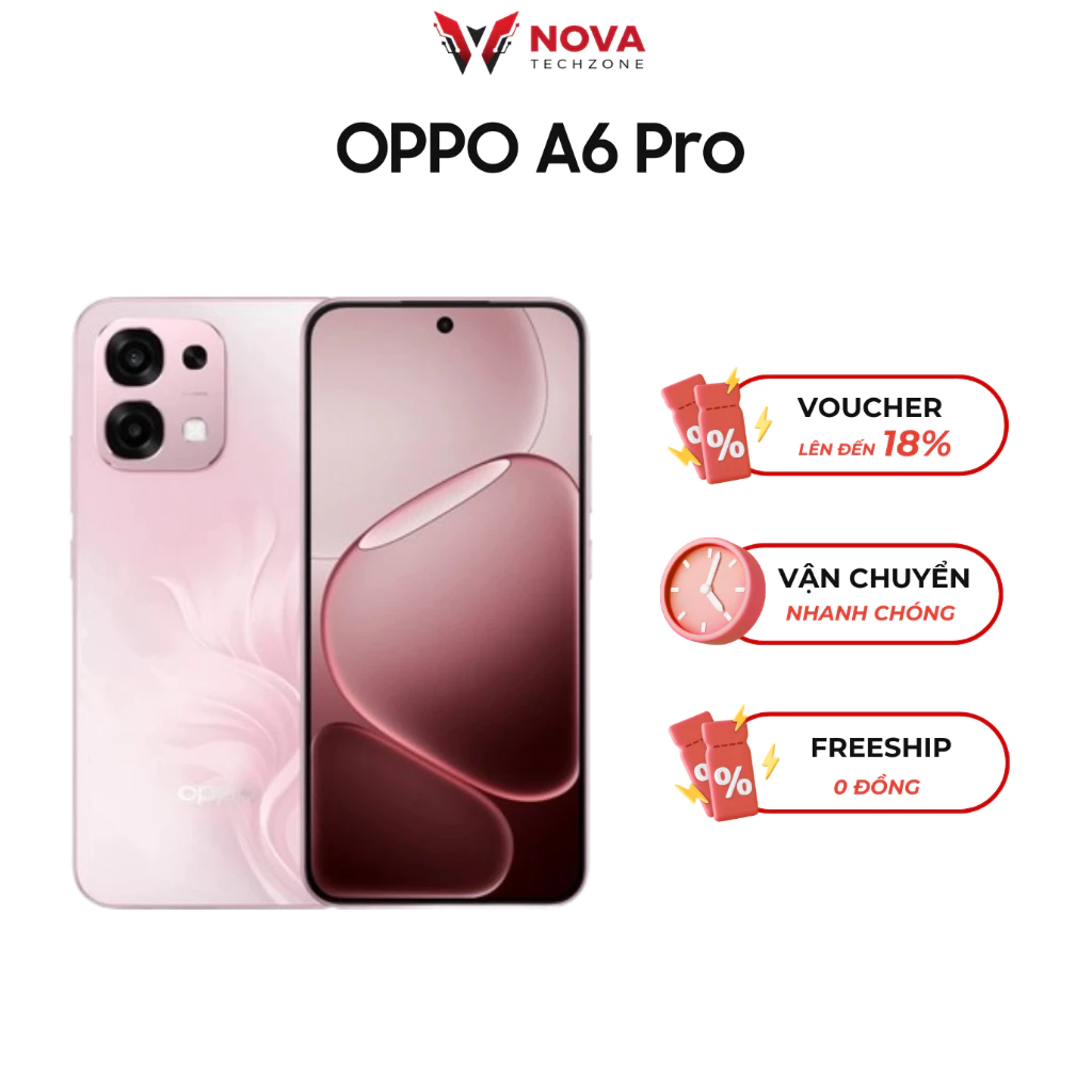 Oppo A6 Pro Chính Hãng: Pin 7000mAh, Màn 120Hz, Camera 50MP - Bảo Hành 12 Tháng